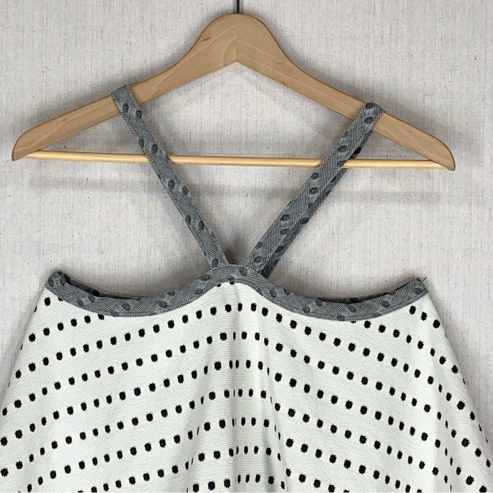 Anthropologie~Postmark~Jemma‎ Swing Halter Top/Tank - Polka Dot~Sz XS - Picture 3 of 11